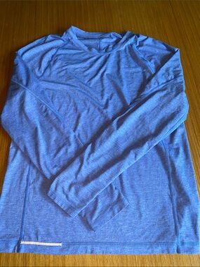 Men's Lululemon Long Sleeve Athletic Shirt Blue